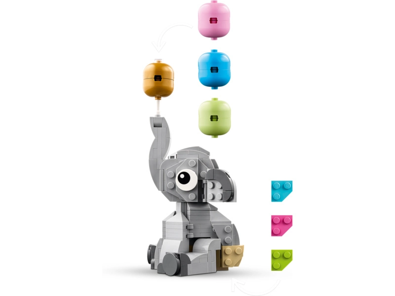 LEGO Iconic - Slůně na obloze