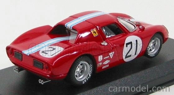 Najlepší model Ferrari 250 Lm N 21 Daytona 1970 Chinetti - Jr Young 1:43 Red