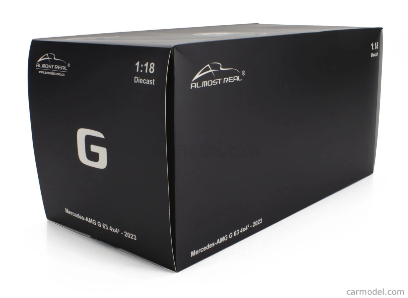 Almost-real Mercedes benz G-class G63 Amg (w463) 4x4 2023 1:18 Arabská Šedá