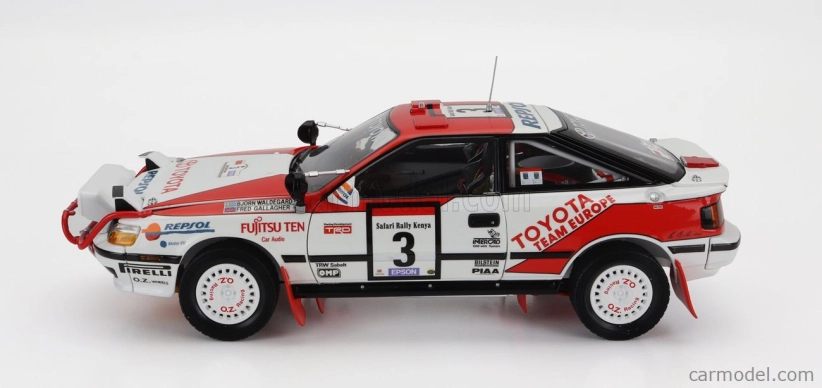 Kyosho Toyota Celica Gt-four St165 (night Version) N 3 1:18, bíločervená