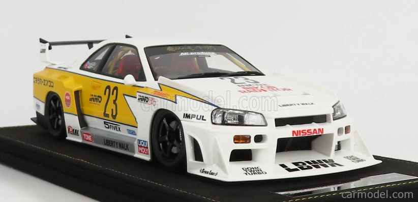 Inno-models Nissan Skyline Gt-r (r34) N 23 1:18, bílá