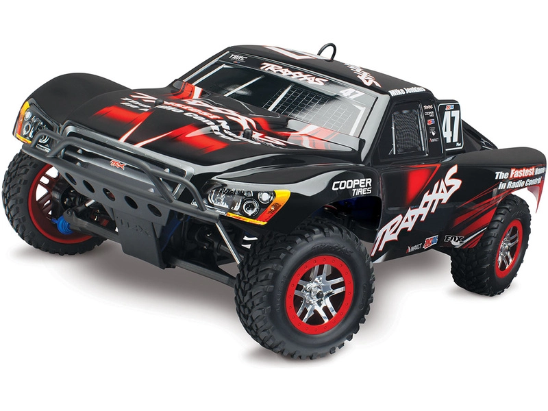 RC auto Traxxas Nitro Slayer 1:8 TQi RTR, modrá