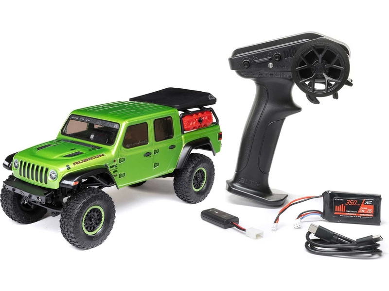 RC auto Axial SCX24 Jeep Gladiator 1:24 4WD RTR, černá