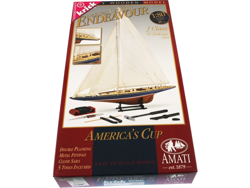 AMATI Endeavour plachetnica 1934 1:80 kit