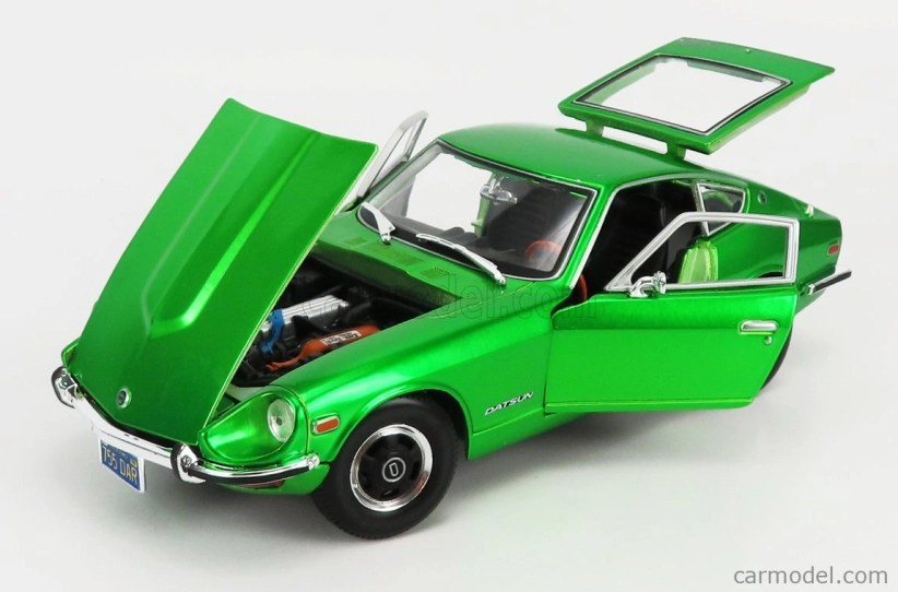 Maisto Nissan Datsun 240z Coupe 1971 1:18 Green Met