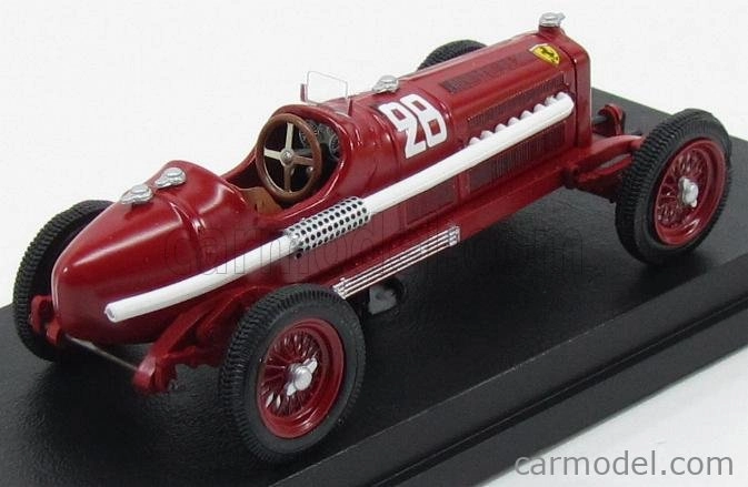 Rio-models Alfa romeo F1 P3 N 28 Winner Nizza Gp 1934 A.varzi 1:43 Červená