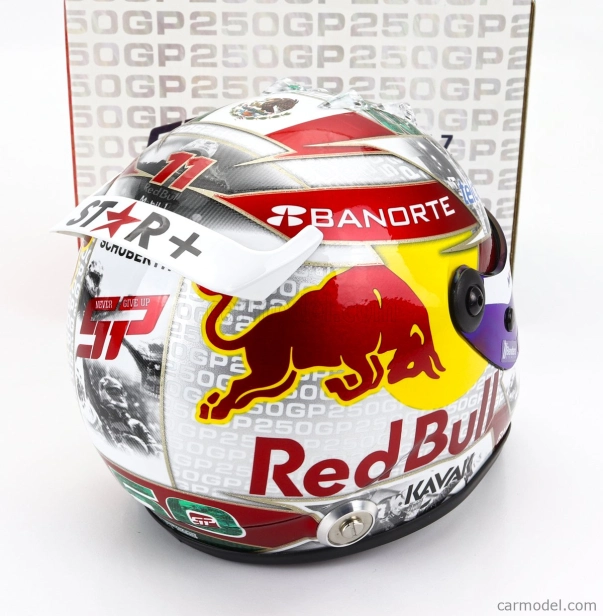 Mini helmet Schuberth helma F1 Sergio Perez Oracle Red Bull Racing N 11 1:2