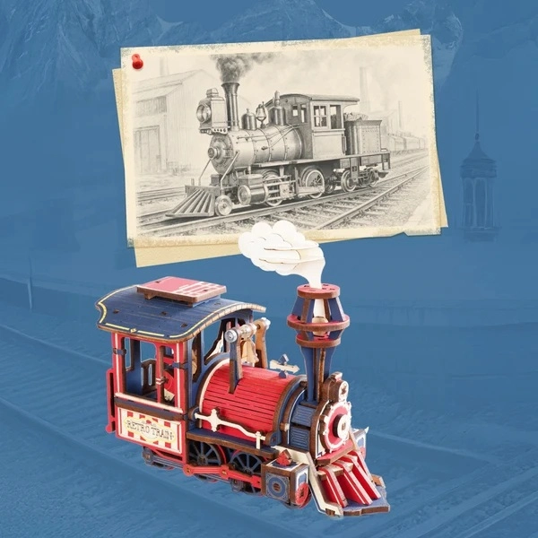 RoboTime 3D skladačka ROKR Power Express
