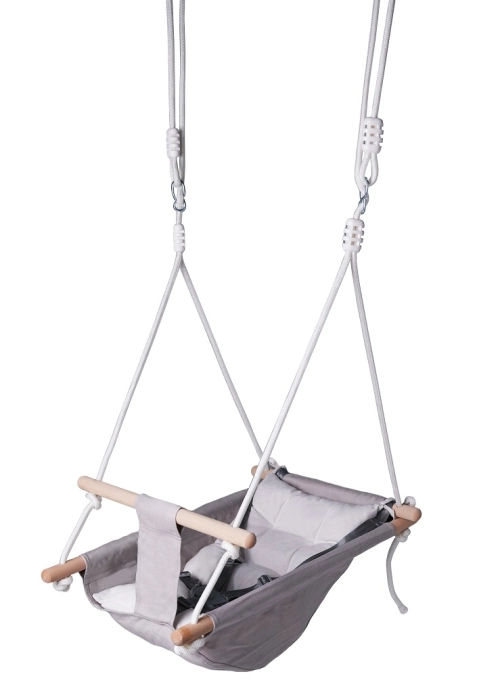 2Kids Toys Detská hojdačka šedá