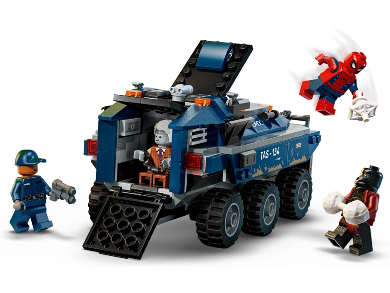 LEGO Marvel - Spider-Man a naháňačka za väzenským transportérom