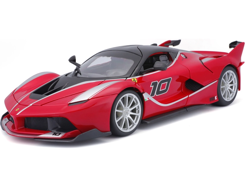 Bburago Ferrari FXX K 1:18 červená metalíza