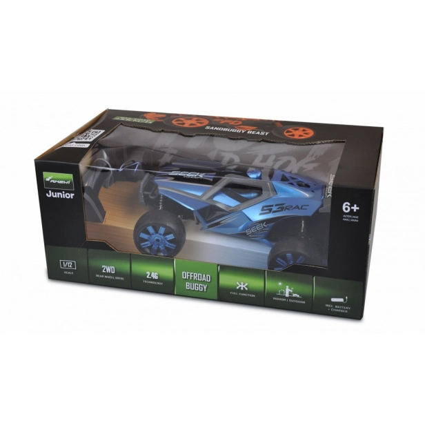 RC auto Atomic buggy, modrá