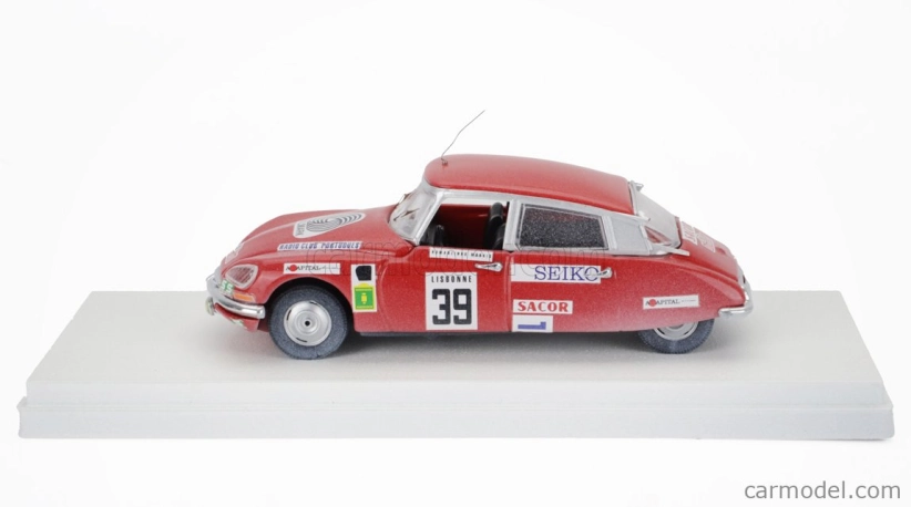 Rio-models Citroen Ds21 N 39 Rally Montecarlo 1972 Francisco Romaozinho - Heitor Morais 1:43 Red