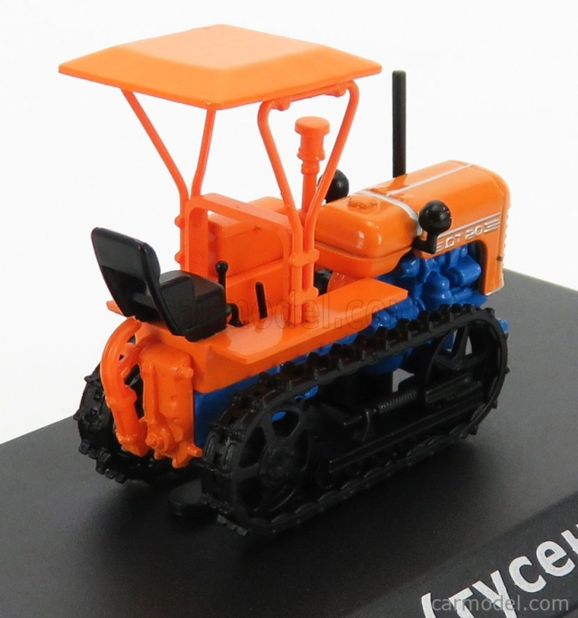 Edicola Vladimirets Dt-20 Crawler Tractor Cingolato 1958 - Damage Blister Box 1:43 Žlutá Modrá