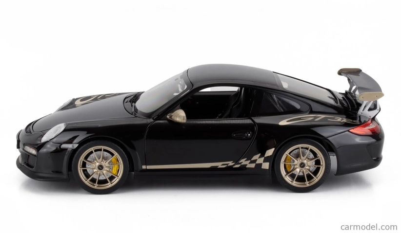 Norev Porsche 911 997-2 Gt3 Rs Coupe 2009 1:18 Černé Zlato