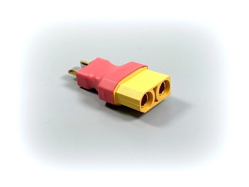 Redukcia T-Dean samec – XT90 (dutiny)