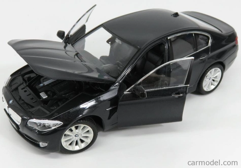 Welly BMW 5-series 535i (f10) 2010 1:24 Black Met