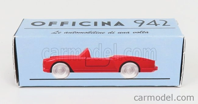Officina-942 Lancia Aurelia Gt Spider Open 1955 1:76 Červená