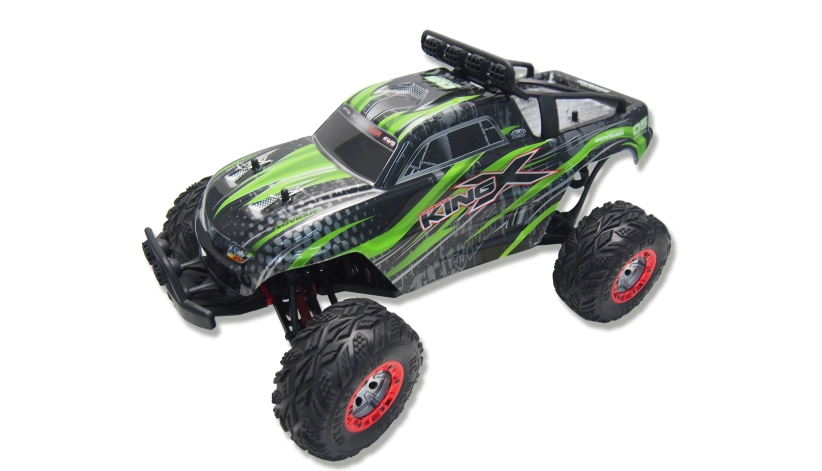 RC auto X-King PRO monstertruck, zelená