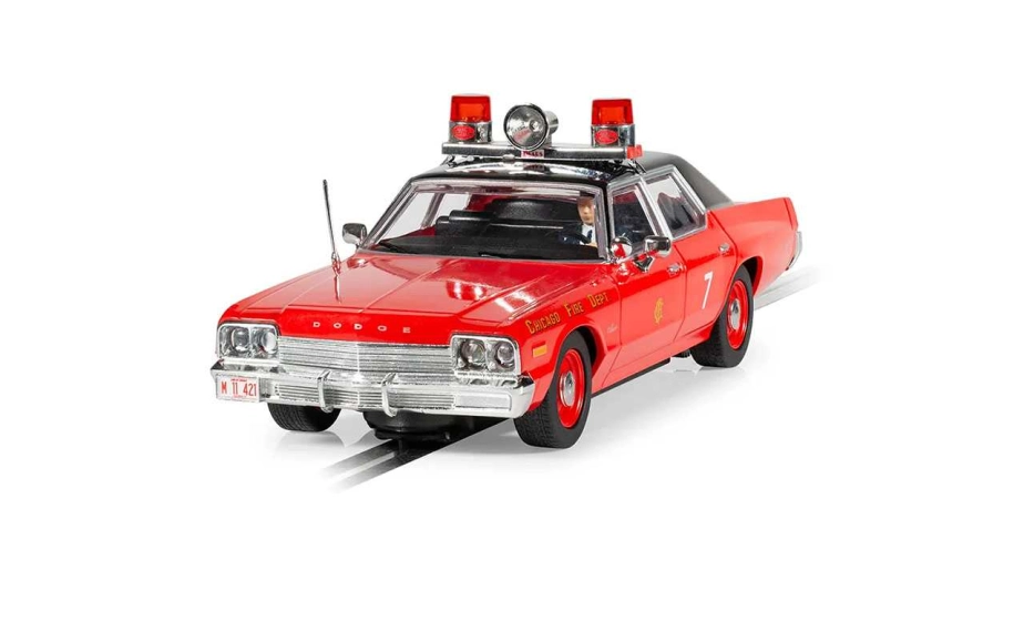 Autíčko Street SCALEXTRIC C4408 - Dodge Monaco - Chicago Fire Department (1:32)