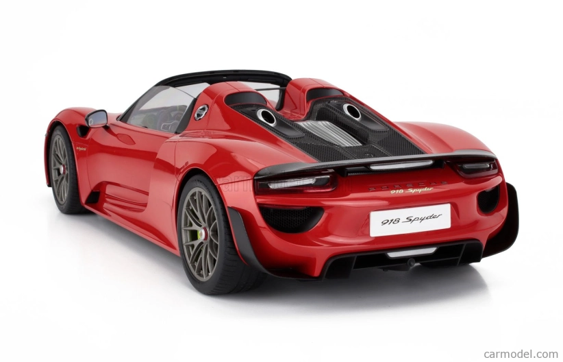 Autoart Porsche 918 Spyder Weissach Package 2013 1:12 červená