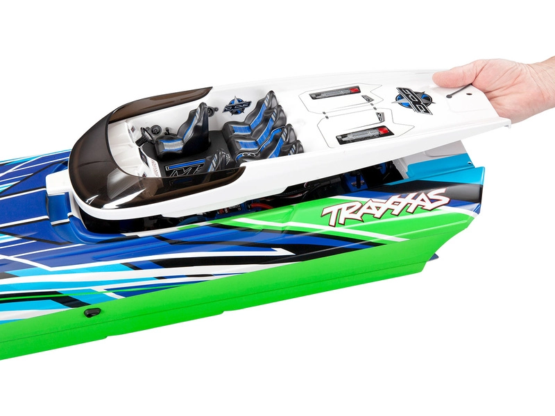 RC loď Traxxas DCB M41 RTR, červená