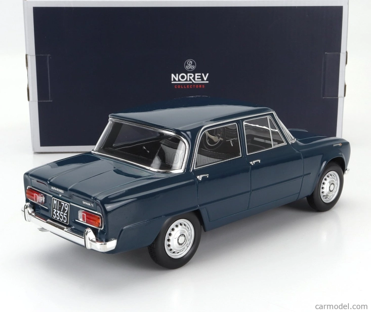Norev Alfa romeo Giulia Ti 1964 1:18 Modrý benzín