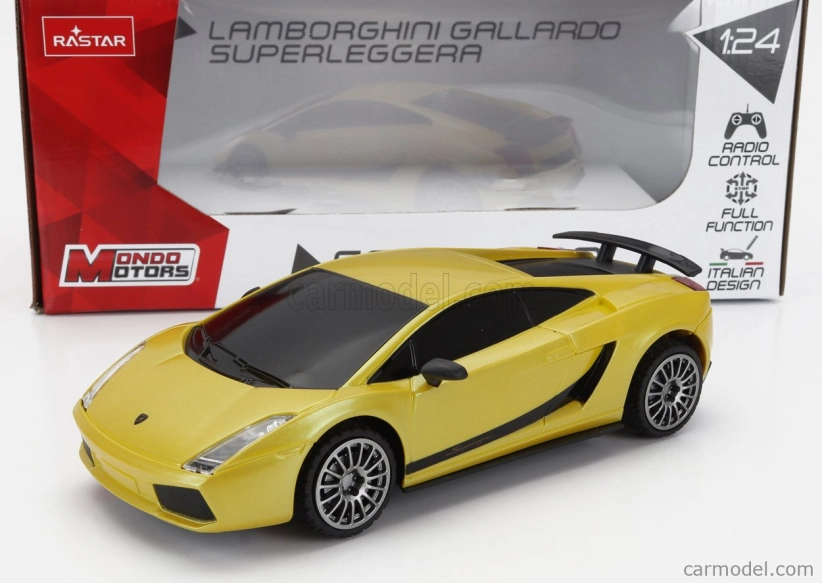 Mondomotors Lamborghini Gallardo Superleggera 2007 1:24 Žlutá