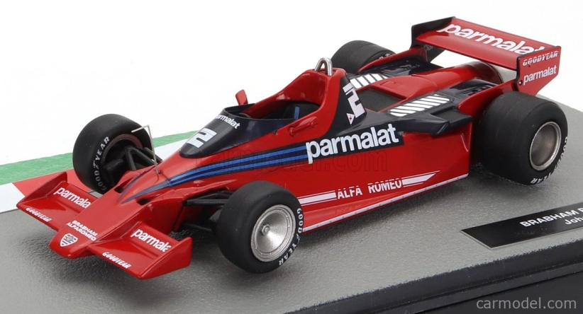 Edicola Alfa romeo F1 Brabham Bt46b Parmalat N 2 Season 1978 John Watson 1:43 Červená Modrá