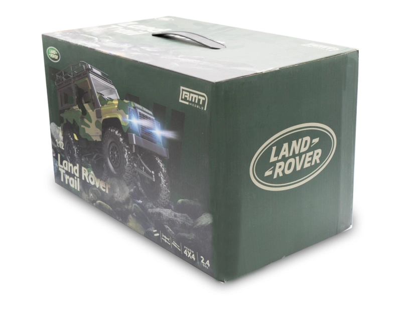 RC auto Land Rover Trail V2 1/12 RTR 4WD, bílá