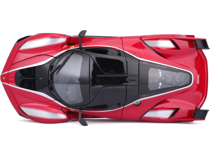 Bburago Ferrari FXX K 1:18 červená metalíza