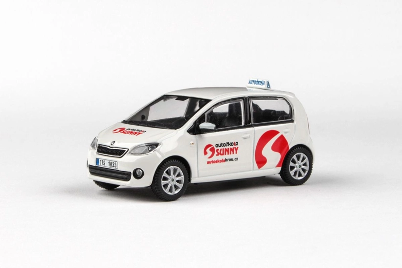 Abrex Škoda Citigo 5 dverí (2012) 1:43 - Autoškola Sunny
