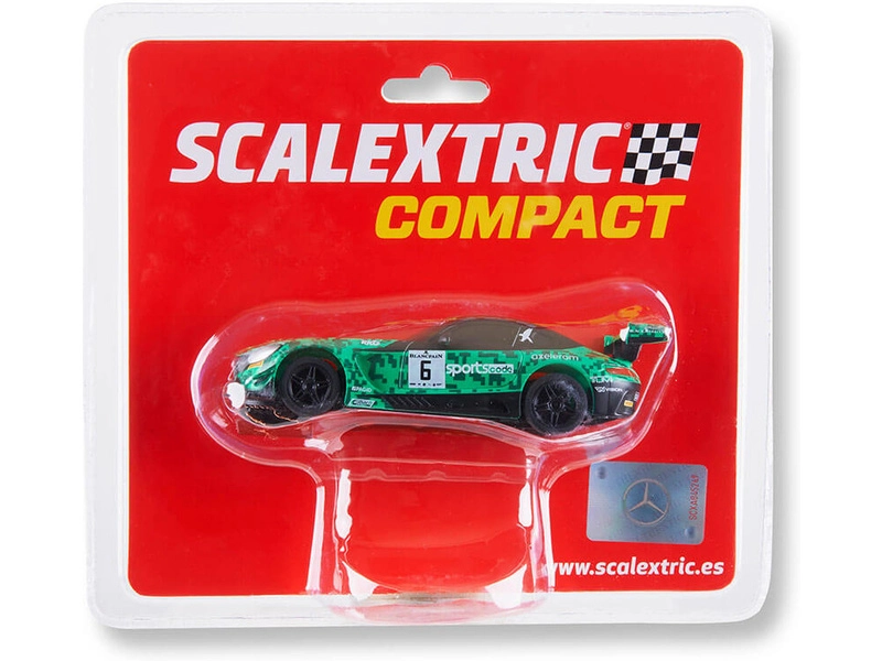 SCX Compact Mercedes AMG GT 3 #6 Zelené