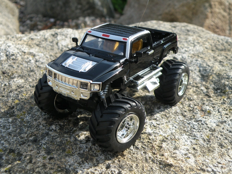 Mini RC Monster Truck, čierna
