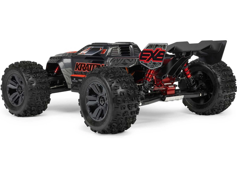 RC auto Arrma Kraton 6S BLX V6 1:8 4WD Extreme Bash RTR, čierne