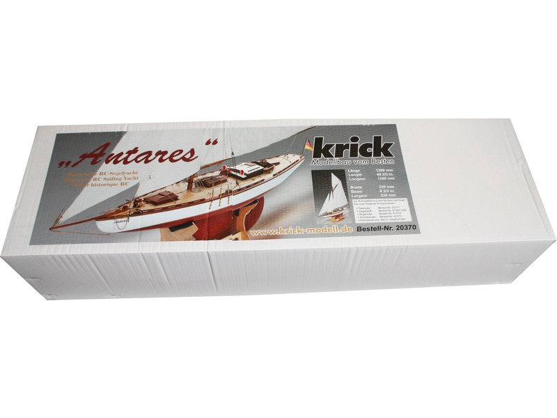 RC stavebnica Krick Antares plachetnica kit