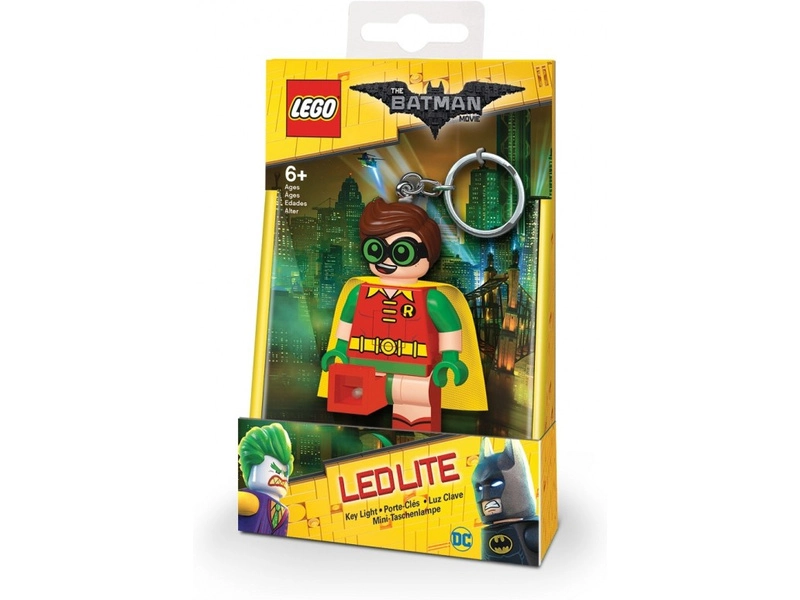 LEGO svietiaca kľúčenka – Batman Movie Robin