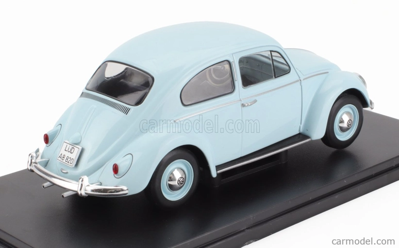 Edicola Volkswagen Beetle 1200 1960 - Con Vetrina - With Showcase 1:24 Velmi Světle Modrá