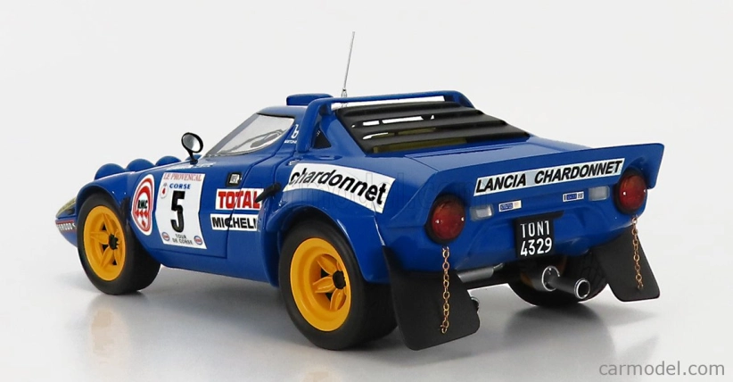 Kyosho Lancia Stratos Hf (night Version) N 5 1:18, modrá