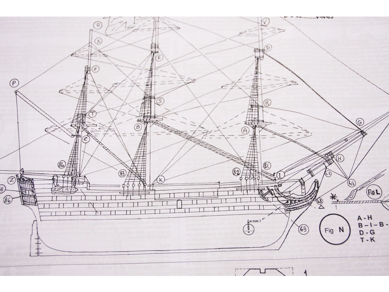 MINI MAMOLI H.M.S. Victory 1:325 kit