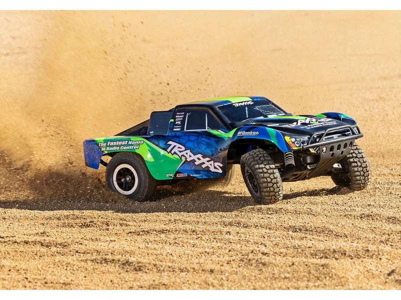 RC auto Traxxas Slash 1:10 VXL HD RTR, zelená