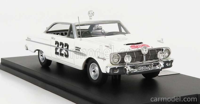 Goldvarg Ford usa Falcon Futura (nočná verzia) N 223 Rally Montecarlo 1963 B.ljungfeldt - G.haggbom 1:43 Biela
