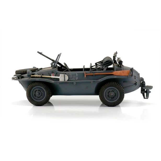 RC auto VW Schwimmwagen T166, šedá kamufláž