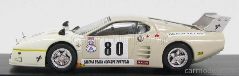 Najlepší model Ferrari 512bb N 80 Silverstone 1982 Phillips - Earle - Jones 1:43 Cream