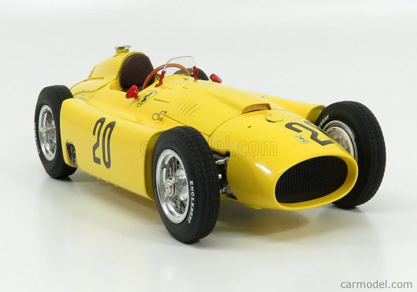 Cmc Ferrari F1 Set 2x Lancia D50 N 20 6. Gp Belgicka 1956 A.pilette + D50 N 6 Winner Gp Torino 1955 A.ascari 1:18 Červená Žltá