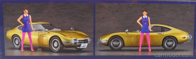 Hasegawa Toyota 2000gt With Girl Figure 1967 1:24 /