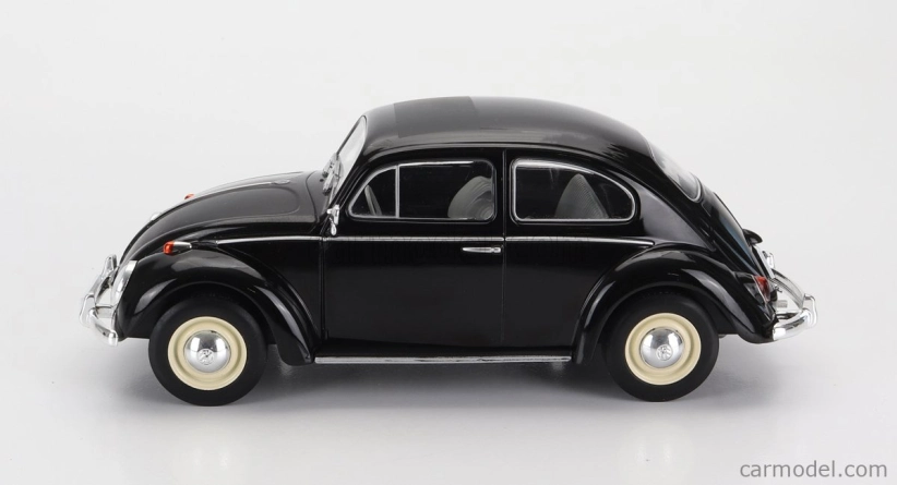 Whitebox Volkswagen Beetle 1200 Kafer Maggiolino 1960 1:24 čierny