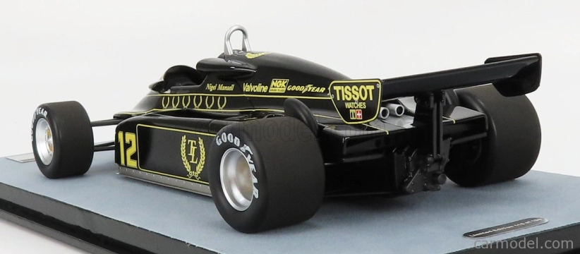 Tecnomodel Lotus F1 91 N 12 British Gp 1982 N.mansell 1:18 Black