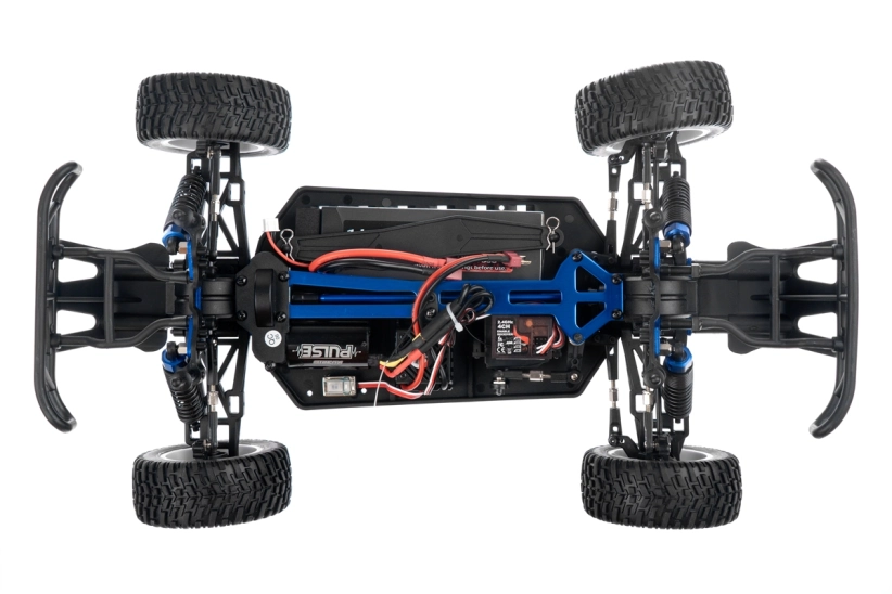 HiMOTO 1:10 Short Course Truck Brushless 2,4 GHz RTR súprava, červená