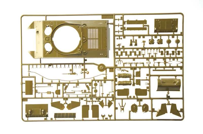 Italeri Tank M4a3 Wet Sherman Miltary 1945 1:35 /